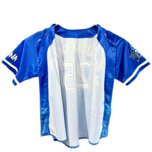 横浜DeNAベイスターズ (ベイスターズ) 応援グッズ SIZE L ブルー 筒香 嘉智【25】 ユニフォーム 2016年ビジターユニフォーム