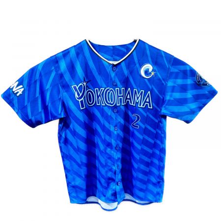 横浜DeNAベイスターズ (ベイスターズ) 応援グッズ SIZE M ブルー 牧 秀悟【2】 ユニフォーム 2024年ビジターユニフォーム  ハイクオリティーレプリカユニフォーム｜トレファクONLINE