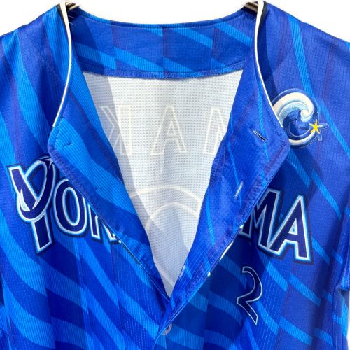 横浜DeNAベイスターズ (ベイスターズ) 応援グッズ SIZE M ブルー 牧 秀悟【2】 ユニフォーム 2024年ビジターユニフォーム ハイクオリティーレプリカユニフォーム