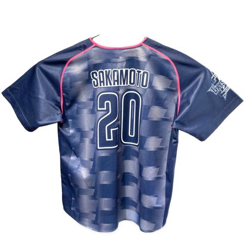 横浜DeNAベイスターズ (ベイスターズ) 応援グッズ SIZE M ネイビー 坂本 裕哉【20】横浜Fマリノスコラボ ユニフォーム 2022年I☆YOKOHAMAシリーズユニフォーム