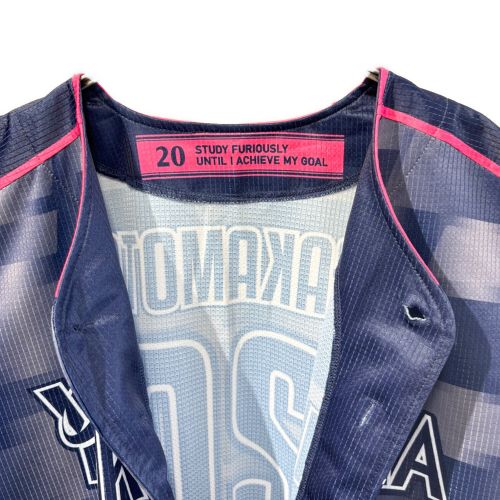 横浜DeNAベイスターズ (ベイスターズ) 応援グッズ SIZE M ネイビー 坂本 裕哉【20】横浜Fマリノスコラボ ユニフォーム 2022年I☆YOKOHAMAシリーズユニフォーム