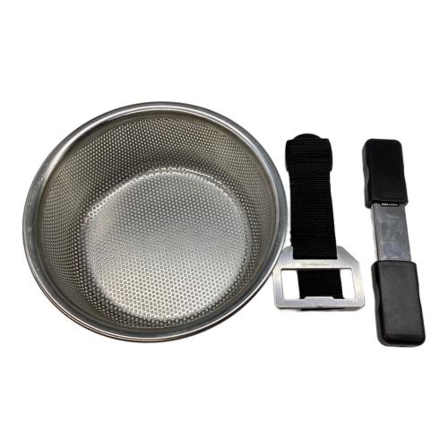 Snow peak (スノーピーク) クッカー 別売りケース・ザル付 HOME&CAMPクッカー19