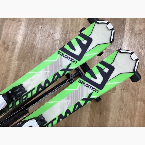 SALOMON (サロモン) SHORTMAX ・SALOMON LITH10M　ショートスキー 120cm ソール長257-380mm 解放値3.0-10.0