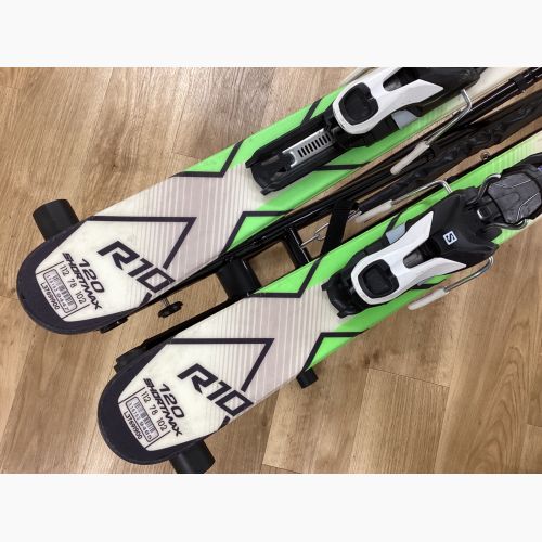 SALOMON (サロモン) SHORTMAX ・SALOMON LITH10M　ショートスキー 120cm ソール長257-380mm 解放値3.0-10.0