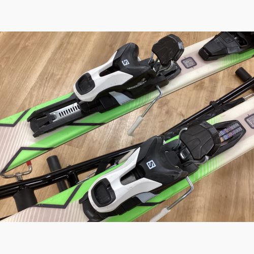 SALOMON (サロモン) SHORTMAX ・SALOMON LITH10M　ショートスキー 120cm ソール長257-380mm 解放値3.0-10.0