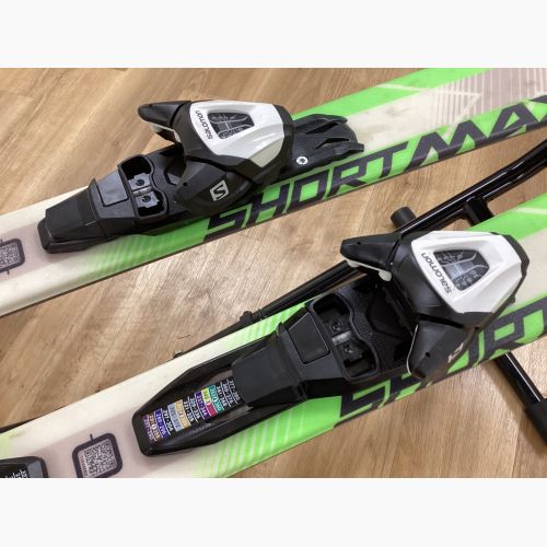 SALOMON (サロモン) SHORTMAX ・SALOMON LITH10M　ショートスキー 120cm ソール長257-380mm 解放値3.0-10.0