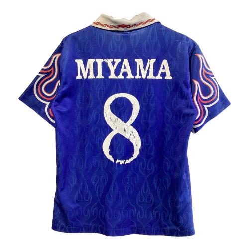 日本代表 (ニホンダイヒョウ) サッカーユニフォーム SIZE 不明 ブルー ミヤマ【8】