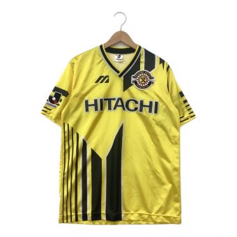 柏レイソル (カシワレイソル) サッカーユニフォーム メンズ SIZE L イエロー 95/96ホーム 初代ユニフォーム