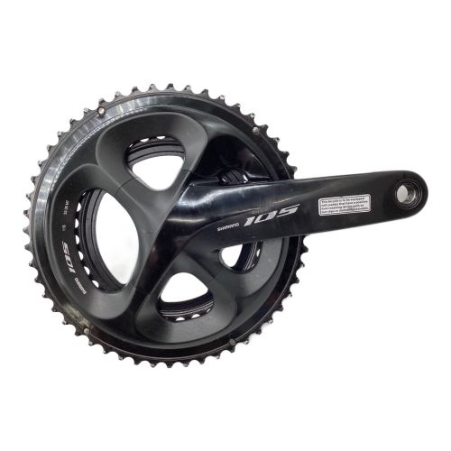 SHIMANO (シマノ) 105 左クランクパワーメーター付き 50-34T 165mm ブラック FC-R7000