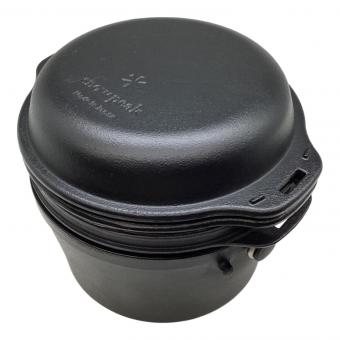 Snow peak (スノーピーク) ダッチオーブン ケース付 CS-550 コンボダッチデュオ