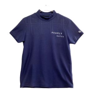 PEARLY GATES (パーリーゲイツ) ゴルフウェア(トップス) レディース SIZE L ネイビー 23年モデル モックネック 053-3167309
