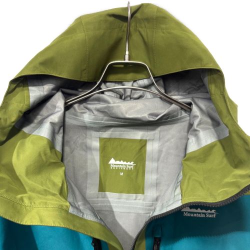 Mountain Surf EQUIPMENT スノーボードウェア(ジャケット) メンズ SIZE M グリーン×ブルー