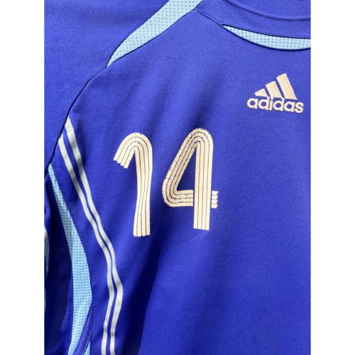 adidas (アディダス) サッカーユニフォーム ブルー 2006年 ホームユニフォーム 三都主アレサンドロアレックス【14】 日本代表 818189