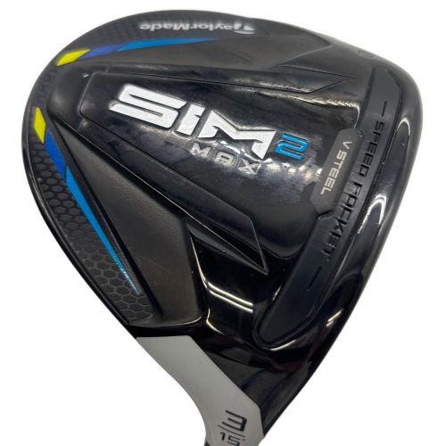 TaylorMade (テイラーメイド) フェアウェイウッド SIM2MAX 3W フレックス【S】 ロフト角【15°】 TM50