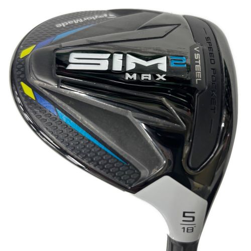 TaylorMade (テイラーメイド) フェアウェイウッド 2021モデル SIM2MAX 5W フレックス【S】 ロフト角【18°】 TM50