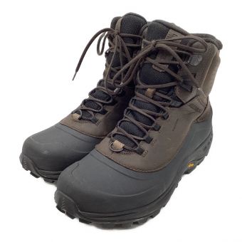 MERRELL (メレル) ウィンターブーツ メンズ SIZE 29cm ブラウン×ブラック J035291 サーモ オーバールック 2 ミッド ウォータープルーフ