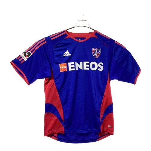 FC東京 (エフシートウキョウ) サッカーユニフォーム SIZE M ブルー×レッド 2005/06年 ホームレプリカユニフォーム ※背番号無 184533 adidas