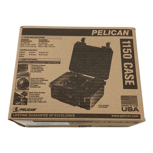 PELICAN (ペリカン) プロテクターケース1150プロテクターケース,BLACK