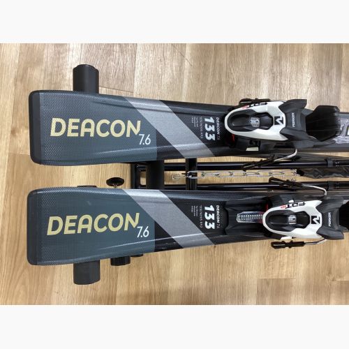 Volkl (フォルクル) ショートスキー 133cm 2019-20年モデル GRIP WALK対応ビンディング グレー×ブラック DEACON7.6 ・MARKER FDT10