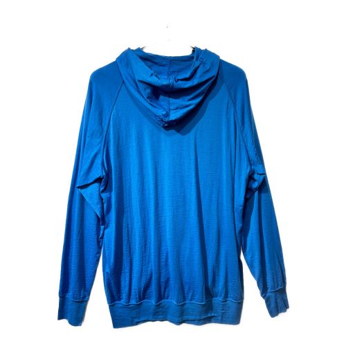 山と道 (ヤマトミチ) トレッキングウェア(ジャケット) ユニセックス SIZE L ブルー 100% Merino Zip Hoody