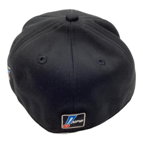 千葉ロッテマリーンズ (チバロッテマリーンズ) 応援グッズ SIZE 60 ブラック 2005年フルスイングワッペン付  帽子 プロ仕様モデル