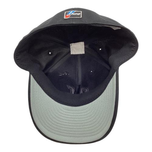 千葉ロッテマリーンズ (チバロッテマリーンズ) 応援グッズ SIZE 60 ブラック 2005年フルスイングワッペン付  帽子 プロ仕様モデル