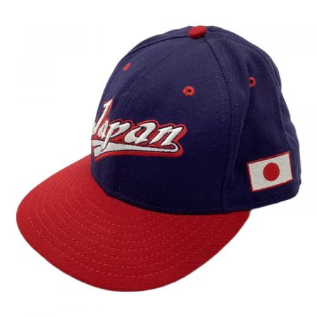 2006　WBC 帽子 日本代表 (ニホンダイヒョウ) 応援グッズ ネイビー×レッド