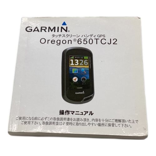 GARMIN (ガーミン) 登山雑貨 ブラック Oregon 650TCJ2