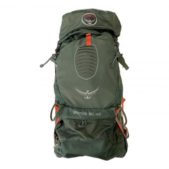 OSPREY (オスプレー) バックパック 50L グリーン 旧ロゴ アトモス50AG 背面長 51cm以上 50L～(テント泊)