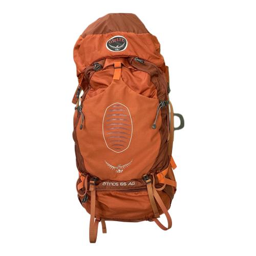 OSPREY (オスプレー) バックパック 65L オレンジ 旧ロゴ アトモス65AG 背面長 約46～50cm 50L～(テント泊)