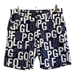PEARLY GATES (パーリーゲイツ) ゴルフウェア(パンツ) メンズ SIZE L ネイビー×ホワイト ハーフパンツ 053-0132417