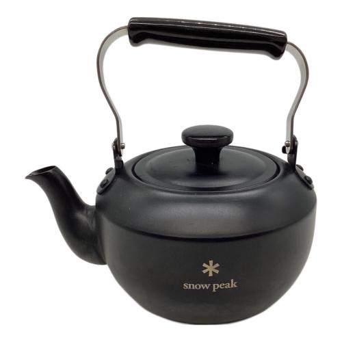 Snow peak (スノーピーク) ケトル ※ポイントギフト専用 急須クラシック0.7 マットブラック