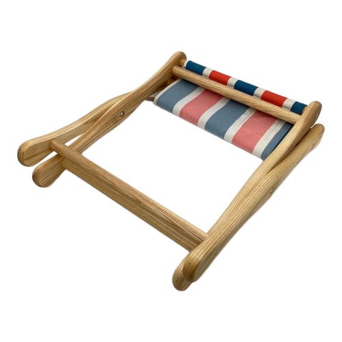 NATAL DESIGN (ネイタルデザイン) ファニチャーアクセサリー レッド×ブルー KC-003 EI STOOL CHAIR RETRO STRIPE