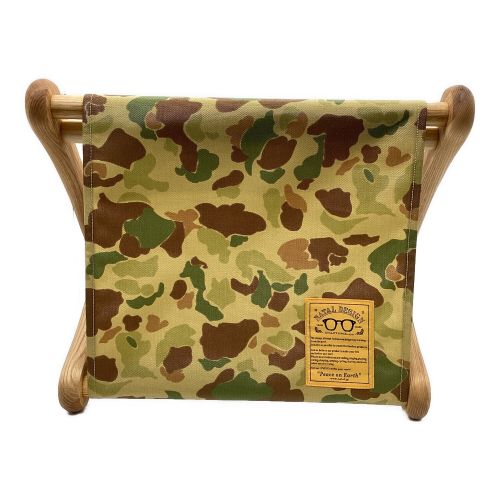 NATAL DESIGN (ネイタルデザイン) アウトドアチェア グリーン KC-003 EI STOOL CHAIR CAMO｜トレファクONLINE