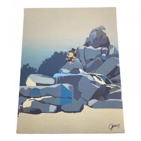 ジェリー鵜飼 \" Jerry Poor Boy \" キャンバスアート 未使用 ジェリー鵜飼 キャンバスアート Jerry Poor Boy