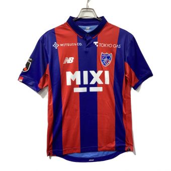 FC東京 (エフシートウキョウ) サッカーユニフォーム SIZE L ブルー×レッド 木本 恭生【4】 2023 FC東京 1STオーセンティックユニフォーム NEW BALANCE AMT35212