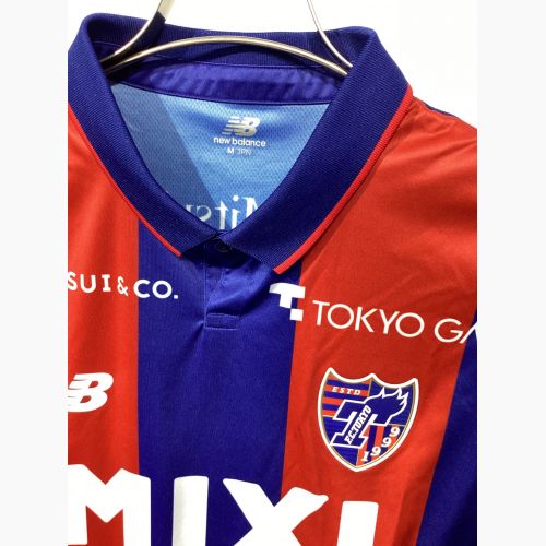 FC東京 (エフシートウキョウ) サッカーユニフォーム SIZE M ブルー×レッド 中村帆高【2】2023 1st 半袖 オーセンティック ユニフォーム NEW BALANCE AMT35212