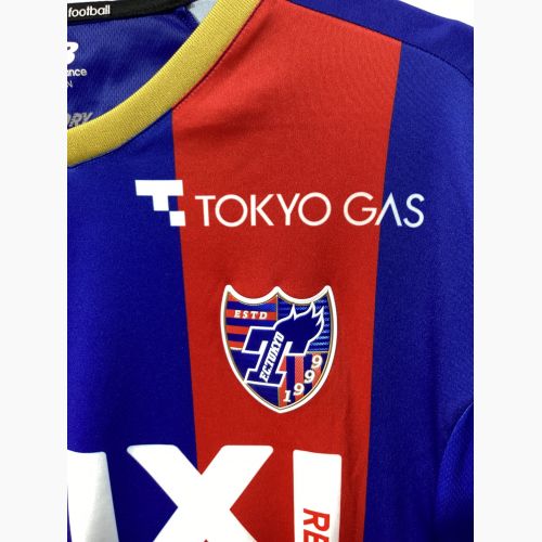 FC東京 (エフシートウキョウ) サッカーユニフォーム SIZE M ブルー×レッド 2022 ホーム レプリカ 半袖 中村帆高【37】 JMTF2361