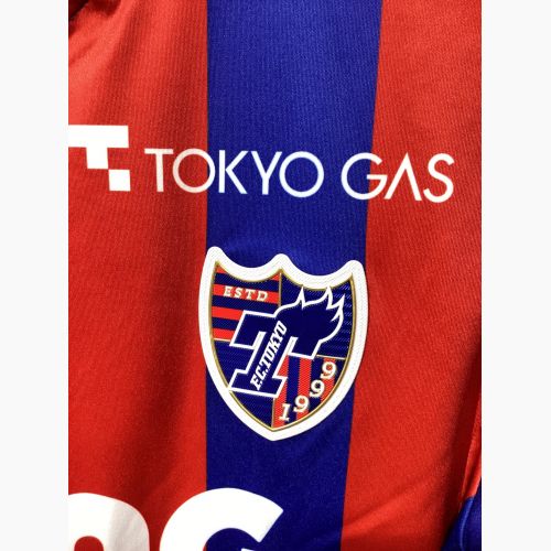 FC東京 (エフシートウキョウ) サッカーユニフォーム SIZE M ブルー×レッド 2021 1st 半袖 レプリカ  東 慶悟【10】 JMTF1028