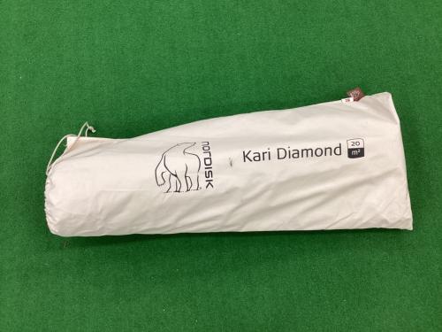 Nordisk (ノルディスク) ウィングタープ カーリ ダイヤモンド20 約585×740㎝ 4～6人用 コットン素材