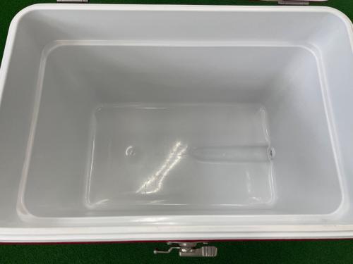 Coleman (コールマン) クーラーボックス 54QT(約51L) レッド×ホワイト 6150.6155 スチールベルトクーラー
