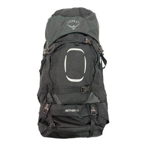 OSPREY (オスプレー) バックパック 65L ダークグリーン AETHER(イーサー)65 背面長 約46～50cm 50L～(テント泊)