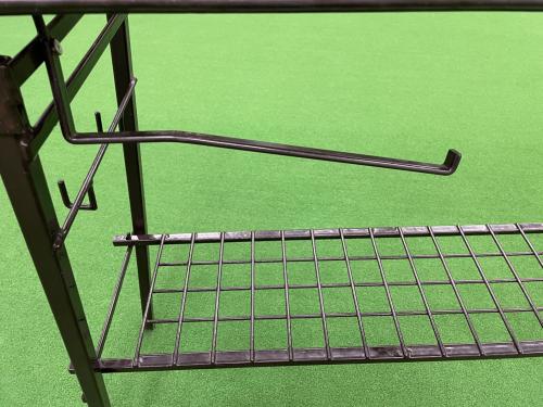 NATURE TONES (ネイチャートーンズ) キッチンテーブル ブラック オプションハンガー ・woodテーブル・ケース付