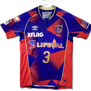 FC東京 (エフシートウキョウ) サッカーユニフォーム メンズ SIZE SS(160-165) ブルー×レッド 森重 真人【3】2018 ユニフォーム ホーム 半袖 オーセンティック 20周年 ＠
