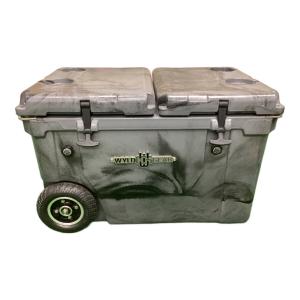 WYLD GEAR (ワイルドギア) ホイール付ハードクーラー クーラーボックス 50QT(約47L) グレー
