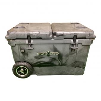 WYLD GEAR (ワイルドギア) ホイール付ハードクーラー クーラーボックス 50QT(約47L) グレー