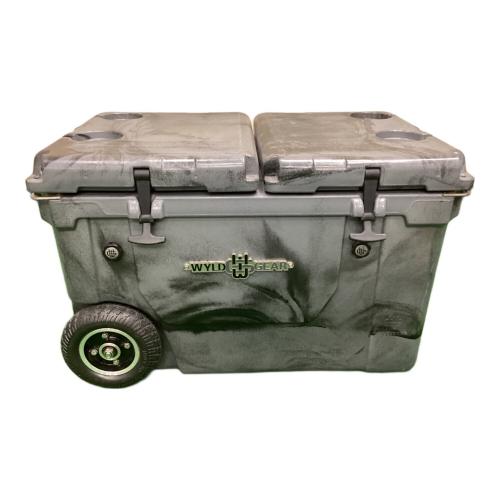 WYLD GEAR (ワイルドギア) ホイール付ハードクーラー クーラーボックス 50QT(約47L) グレー