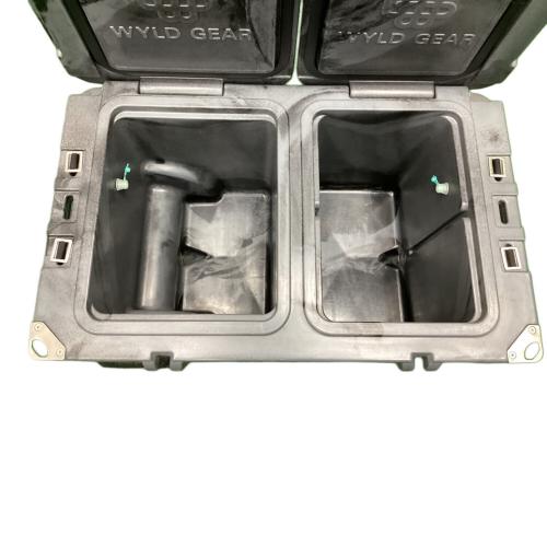 WYLD GEAR (ワイルドギア) ホイール付ハードクーラー クーラーボックス 50QT(約47L) グレー