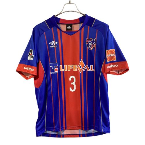 FC東京 (エフシートウキョウ) サッカーユニフォーム SIZE O-XO ブルー×レッド 森重 真人【3】2015年ホームレプリカユニフォーム UMBRO UDS6519H