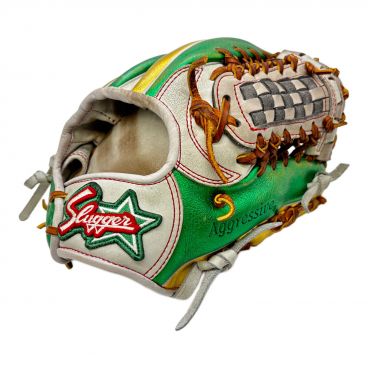 久保田スラッガー　投手用グラブ　緑 楽天市場】【スラッガーストレッチ(湯もみ)無料！！】軟式 オーダー